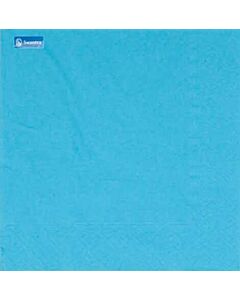 Swantex 2 Ply Sky Blue Napkins 33cm - unit