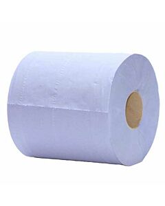 Vegware Compostable 2 Ply Blue Centrefeed Roll