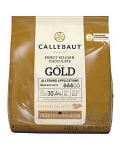 Callebaut Gold Chocolate Caramel Callets