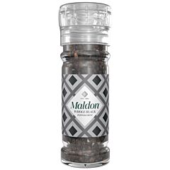 Maldon Whole Black Peppercorns Refillable Grinder