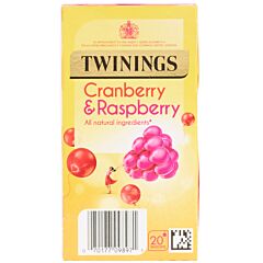 Twinings Cranberry & Raspberry Enveloped Tea Bags