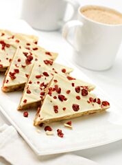 Handmade Cake Frozen White Chocolate & Cranberry Tiffin