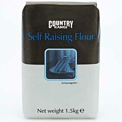 Country Range Self Raising Flour - 6x1.5kg