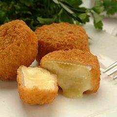 Innovate Frozen Breaded Baby Camembert Rounds - 8x10x50g