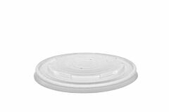 Vegware Compostable Flat Soup Lids 12-32oz - 1x500