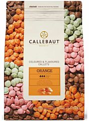 Callebaut Orange Flavoured Chocolate Drops - 1x2.5kg