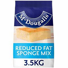 McDougalls Reduced Fat Sponge Cake Mix - 4x3.5kg