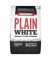 Marriages Organic Plain Flour - 1x16kg