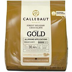 Callebaut Gold Chocolate Caramel Callets - 1x400g