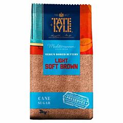 Tate & Lyle Light Soft Brown Sugar - 4x3kg
