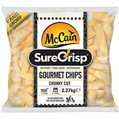 McCain SureCrisp Gourmet Chunky Chips - 4x2.27kg