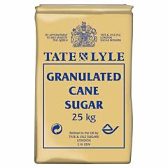 Tate & Lyle Granulated Sugar - 1x25kg