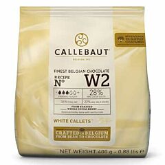 Callebaut White Chocolate 'W2' Callets - 1x0.4kg