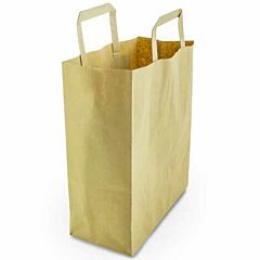 Vegware Compostable Brown Takeaway Paper Bags - 1x250