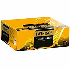 Twinings English Breakfast String & Tag Tea Bags - 1x100