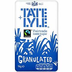 Tate & Lyle Fairtrade Granulated Sugar - 15x1kg
