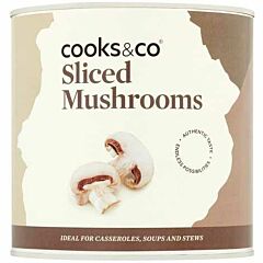 Cooks & Co Sliced Mushrooms - 6x2.5kg