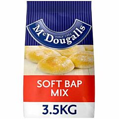 McDougalls Soft Bap Bread Mix - 4x3.5kg