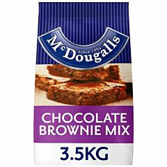 McDougalls Chocolate Brownie Mix - 1x3.5kg