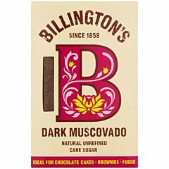 Billingtons Dark Muscavado Brown Sugar - 10x500g