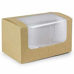 Vegware Compostable Rectangular Sandwich Cartons - 1x500