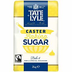 Tate & Lyle Fairtrade Caster Sugar - 1x2kg