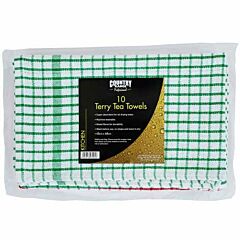 Country Range Terry Tea Towels 45cm x 68cm - 1x10