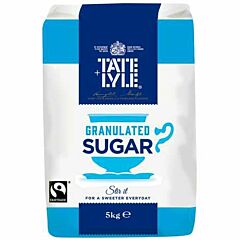 Tate & Lyle Fairtrade Granulated Sugar - 1x5kg