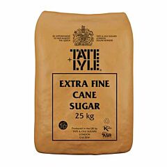 Tate & Lyle Extra Fine Granulated Sugar - 1x25kg