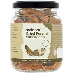 Cooks & Co Dried Porcini Mushrooms - 1x500g