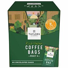 Taylors Of Harrogate Rich Italian Enveloped Coffee Bags - 1x80