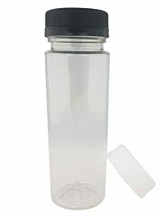 Jenpak Clear Round Juice Bottle 4oz/100ml - 1x728