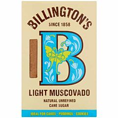 Billingtons Light Muscavado Brown Sugar - 10x500g