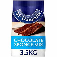 McDougalls Chocolate Sponge Cake Mix - 4x3.5kg