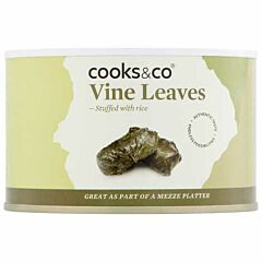 Cooks & Co Vine Leaves Stuffed with Rice - 6x380g