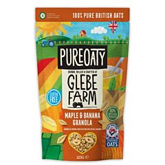 Glebe Farm Gluten Free Maple & Banana Oat Granola - 6x325g
