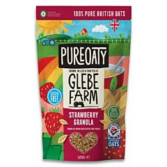 Glebe Farm Gluten Free Strawberry Oat Granola - 6x325g