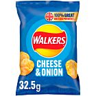 Walkers Cheese & Onion Crisps