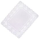 White Lace Paper Tray Covers 25cm x 36cm