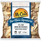 McCain Menu Signatures 5% Fat Skin On Potato Wedges