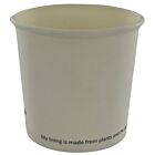Zeus Compostable White Soup Cups 12oz