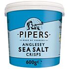 Pipers Anglesey Sea Salt Vegan Sharing Crisps Tub