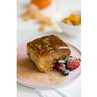 Langtons Square Stem Ginger Pudding with Ginger Sauce