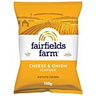 Fairfields Farm Cheese & Onion Crisps