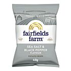 Fairfields Farm Sea Salt & Black Pepper Crisps