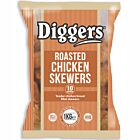 Diggers Frozen Roasted Chicken Skewers