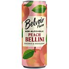Belvoir Non-Alcoholic Peach Bellini Cans