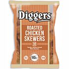 Diggers Frozen Roasted Chicken Skewers
