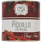 Casa De Mare Whole Piquillo Peppers in Brine 2.5kg