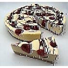 Mademoiselle Frozen Raspberry/White Chocolate Cheesecake